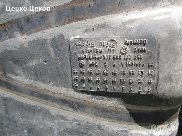 Бензинов резервоар за Фолксваген Венто, снимка 3 - Части - 29448237