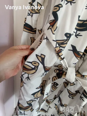 Samsoe Samsoe рокля/риза с патета, снимка 6 - Рокли - 50045531