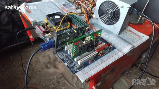 Дънна платка Gigabyte GA-8IPE1000-G REV:4.0 Socket 478 CPU+FAN+RAM, снимка 9 - Дънни платки - 54088020