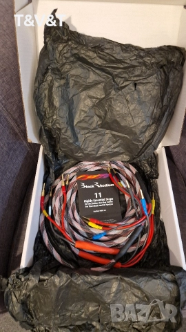 Стерео кабели за тонколони Black Rhodium Encore BiWire+Bi amping 2x3m. Made in UK, снимка 4 - Тонколони - 51067869