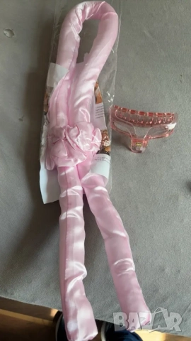  Голяма, стилна ролка за коса от коприна  