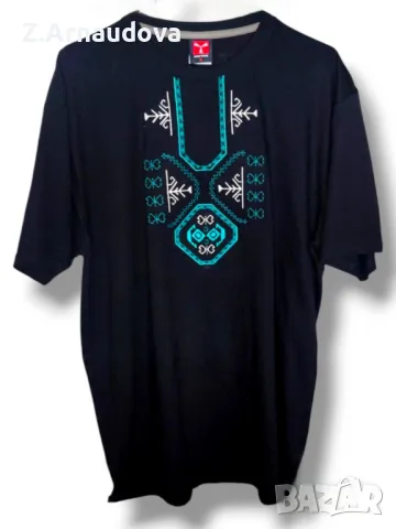 тениска с бродерия шевица, снимка 1