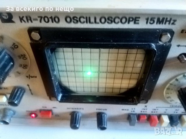 Радиотехника, Осцилоскоп КР 7010 - 15 MHz ( RADIOTECHNIKA OSCILLOSCOPE KR 7010 - 15 MHz)  , снимка 4 - Друга електроника - 29988541