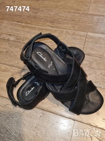 CLARKS, UK9 (43), снимка 4 - Мъжки сандали - 54121299