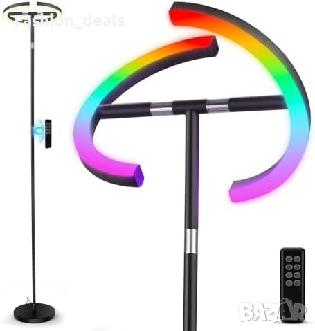 Нова Tisey Подова Лампа за Дневна с RGB и CCT LED Подарък дом осветление