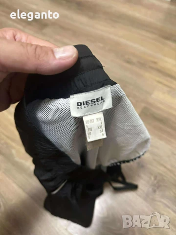 Оригинални Мъжки  шорти Diesel, Черен, Размер XXL, снимка 7 - Спортни дрехи, екипи - 51205657