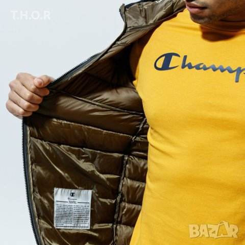 НОВО Champion Jacket ОРИГИНАЛНО мъжко зимно яке - S-М-L, снимка 5 - Якета - 42377539