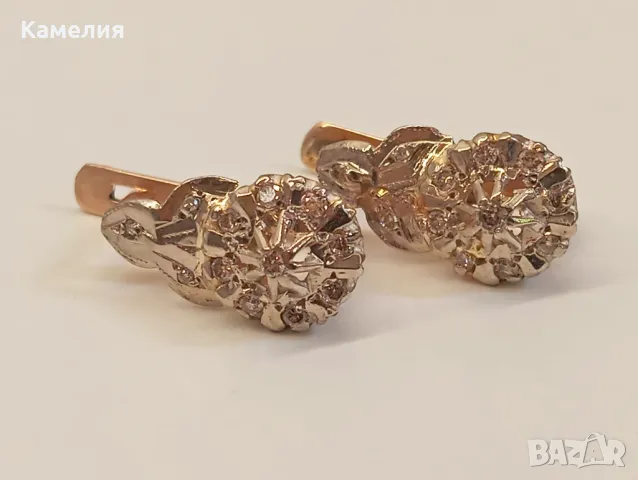 Руско злато , снимка 3 - Обеци - 50112186