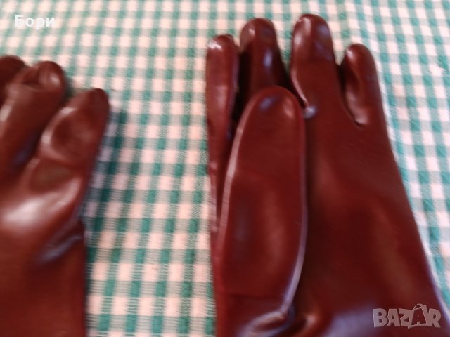 Канадски гумени дебели ръкавици 45см, снимка 4 - Други - 42567804