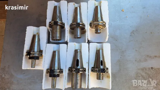 цангодържач + 10 броя цанги, снимка 3 - Други инструменти - 37968584