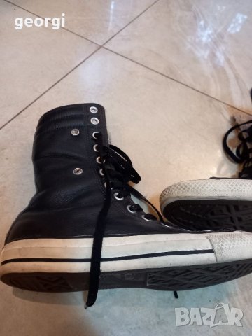 Зимни кецове Converse естествена кожа , снимка 5 - Кецове - 38753071