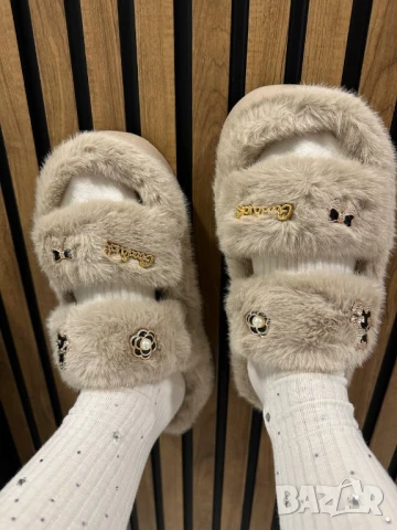 пухени пантофи, снимка 8 - Пантофи - 50741949
