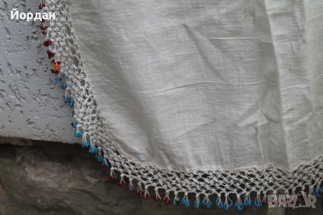 Кърпа за глава от народна носия, снимка 4 - Антикварни и старинни предмети - 50496662