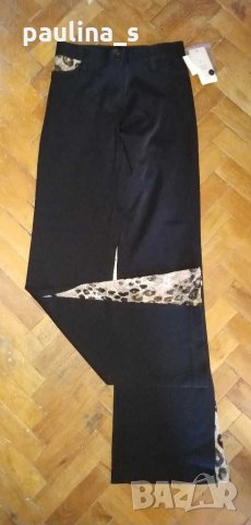 Еластичен панталон с крачоли от дантела - България / малък размер