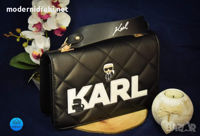 Дамска чанта Karl Lagerfeld код 51, снимка 1 - Чанти - 36401666