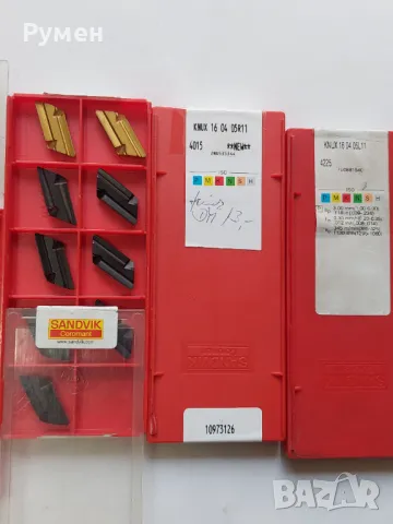 Нови твърдосплавни пластини KNUX , снимка 3 - Стругове - 49846181