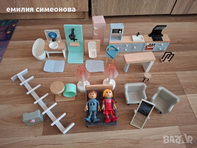 дървена къща за кукли , снимка 8 - Играчки за стая - 52538762