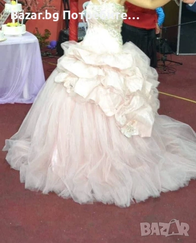 рокля за свадба има камани , снимка 2 - Сватбени рокли - 54138503