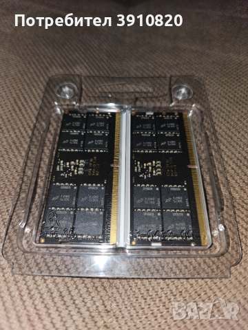 96GB Kit (2x48GB) RAM Crucial DDR5 5600MHz SODIMM – За Лаптоп/Mini PC, снимка 2 - RAM памет - 52947812
