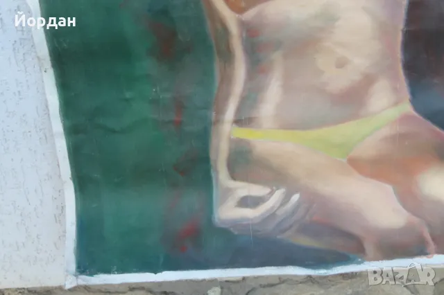 Рисунка масло върху платно, снимка 6 - Картини - 48297189