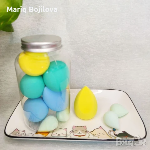 Комплект бюти блендери HZS505, снимка 6 - Козметика за лице - 47683192