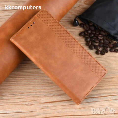 Xiaomi Redmi Note 14 4G Retro Texture Wallet Калъф и Протектор, снимка 5 - Калъфи, кейсове - 50891652