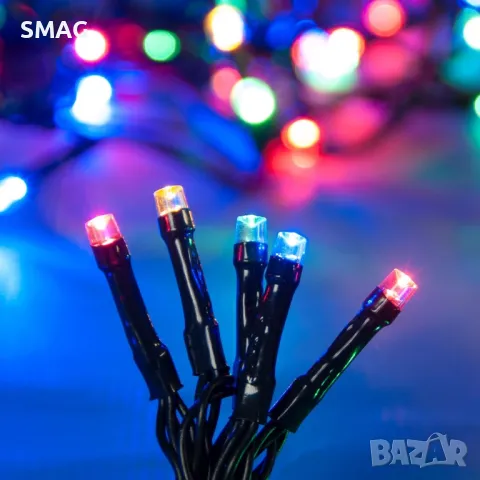 60 соларни LED лампи за вътрешна и външна употреба 10,3 м - многоцветни S_1170164, снимка 2 - Соларни лампи - 49922514