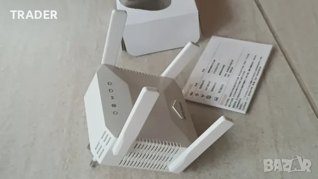 WiFi усилвател за интернет, Wireless-N Wifi Repeater, Репитер с 4 антени 300Mbps, снимка 9 - Рутери - 50972285