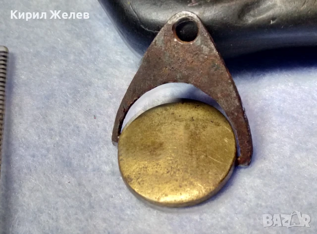 Стар МВР БРОНЗОВ ПЕЧАТ ОКРЪЖНО УПРАВЛЕНИЕ на МВР ТЪРГОВИЩЕ 100 СОЦ НРБ РЯДЪК За КОЛЕКЦИЯ 44873, снимка 2 - Колекции - 50528760