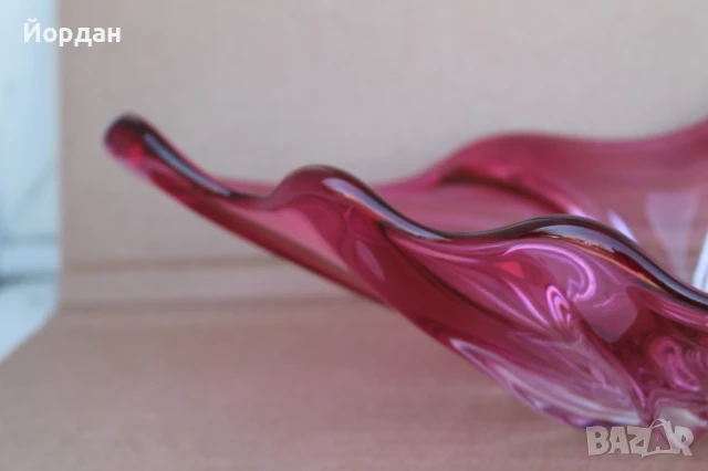 Кристална фруктиера, снимка 2 - Аксесоари за кухня - 51107997