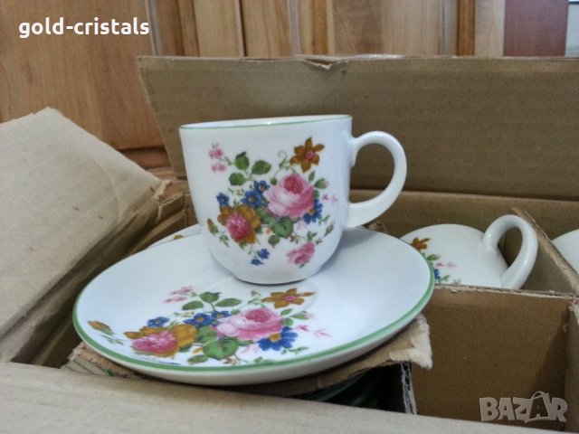 Стар български порцелан чаши за кафе , снимка 6 - Антикварни и старинни предмети - 35100413