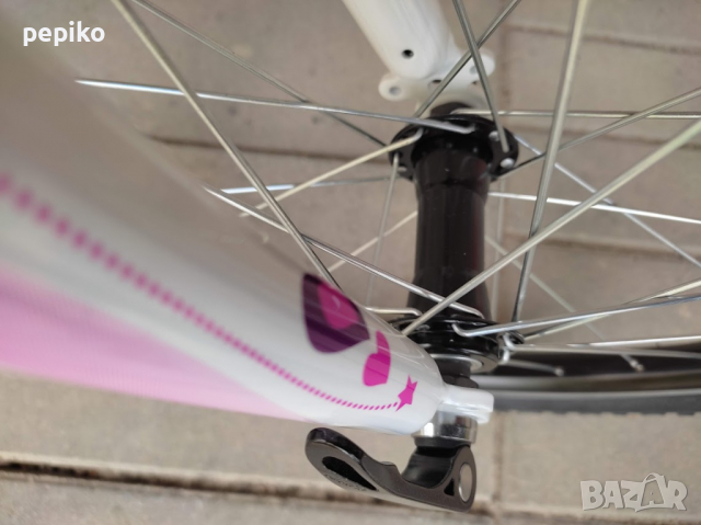 Продавам колела внос от Германия алуминиев детски велосипед SHOCKBLAZE JESSY 20 цола, снимка 10 - Велосипеди - 36513537
