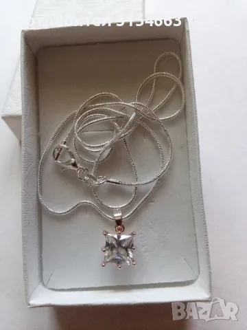 Колие с кристали , снимка 7 - Колиета, медальони, синджири - 49497700