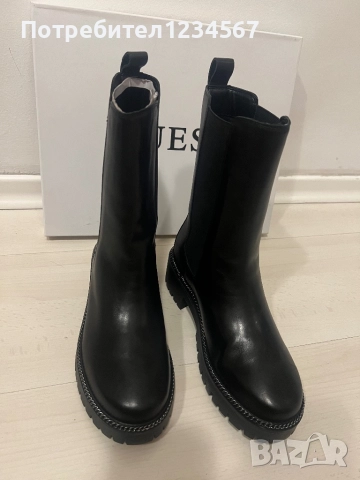 НОВИ оригинални боти челси GUESS-36 на под половин цена, снимка 6 - Дамски боти - 51439289