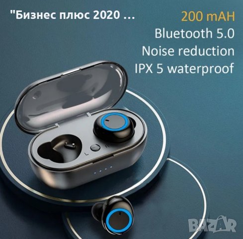 Безжични спортни сензорни блутут стерео слушалки Y50, снимка 3 - Bluetooth слушалки - 42748776