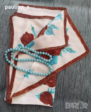 Седем различни броя / Разкошен винтидж шал от времето на соц-а / вносен шал , снимка 2 - Шалове - 47360485