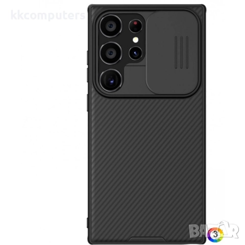 Samsung Galaxy S24 Ultra 5G Удароустойчив NILLKIN CamShield Калъф и Протектор
