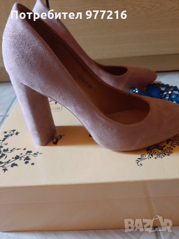 Дамски нови обувки+подарък колие, снимка 1 - Дамски елегантни обувки - 34410871