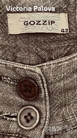 Панталон GOZZIP Дания лен и вискоза, снимка 4 - Панталони - 51269107