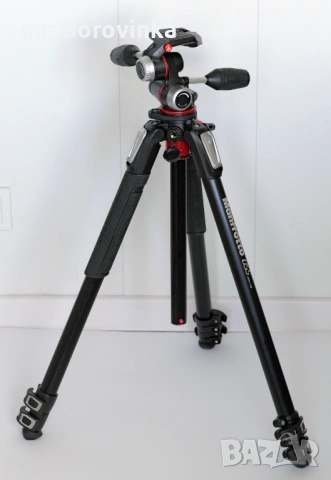 Статив Manfrotto MT055XPro3 с глава MHXPro-3W и чанта MBag80N