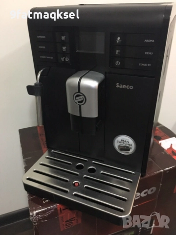 Saeco Moltio black - внос , готова за работа ., снимка 2 - Кафемашини - 52552436