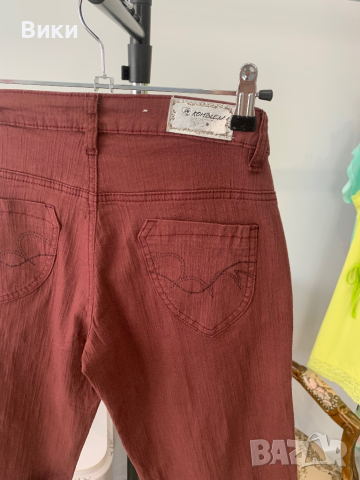 Къси дънки до коляното в размер S, снимка 11 - Дънки - 44687499