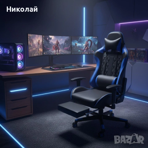 Геймърски столове, различни видове, снимка 9 - Столове - 53310890