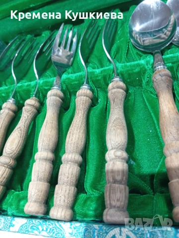 К-т прибори за хранене винтидж стари , снимка 4 - Прибори за хранене, готвене и сервиране - 52446725