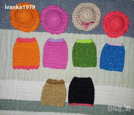 Дрехи за кукла Барби нови ръчно изработени , снимка 18 - Кукли - 50309093