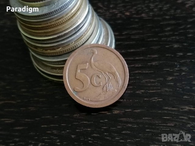 Монета - Южна Африка - 5 цента | 1993г.