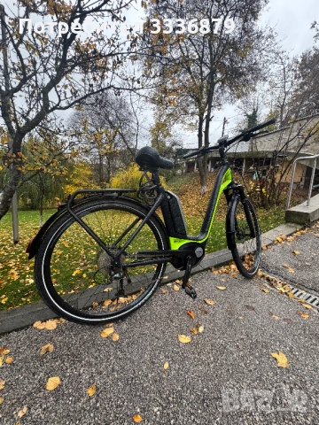 Продавам електрическо колело Бергамонт E-ville Deore , снимка 2 - Велосипеди - 52289311