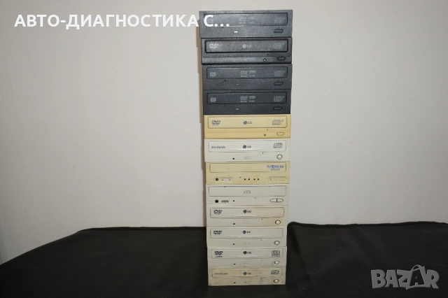 12 DVD/CD Устройства IDE/PATA за Настолен Компютър/Teac/LG/PLEXTOR/, снимка 9 - Други - 51704096