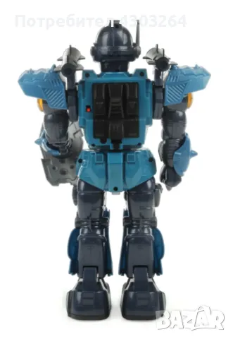 Играчка робот с ефектно осветление, комплект оръжия и подвижни елементи., снимка 5 - Други - 48014282