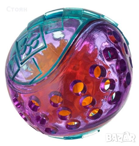 Играчка за куче топка със светлина 7 см